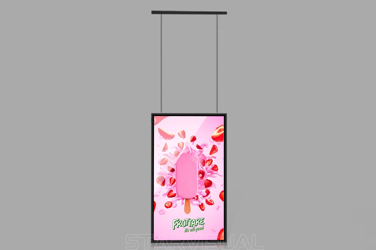 Window Facing Display 3000 & 700 Nits High Brightness Hanging Double 