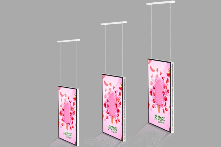 Window Facing Display 3000 & 700 Nits High Brightness Hanging Double 